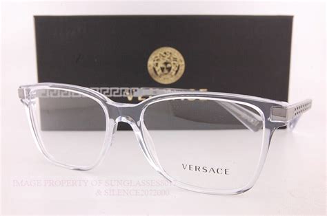 versace eye frame chrome|Versace unisex eyeglasses.